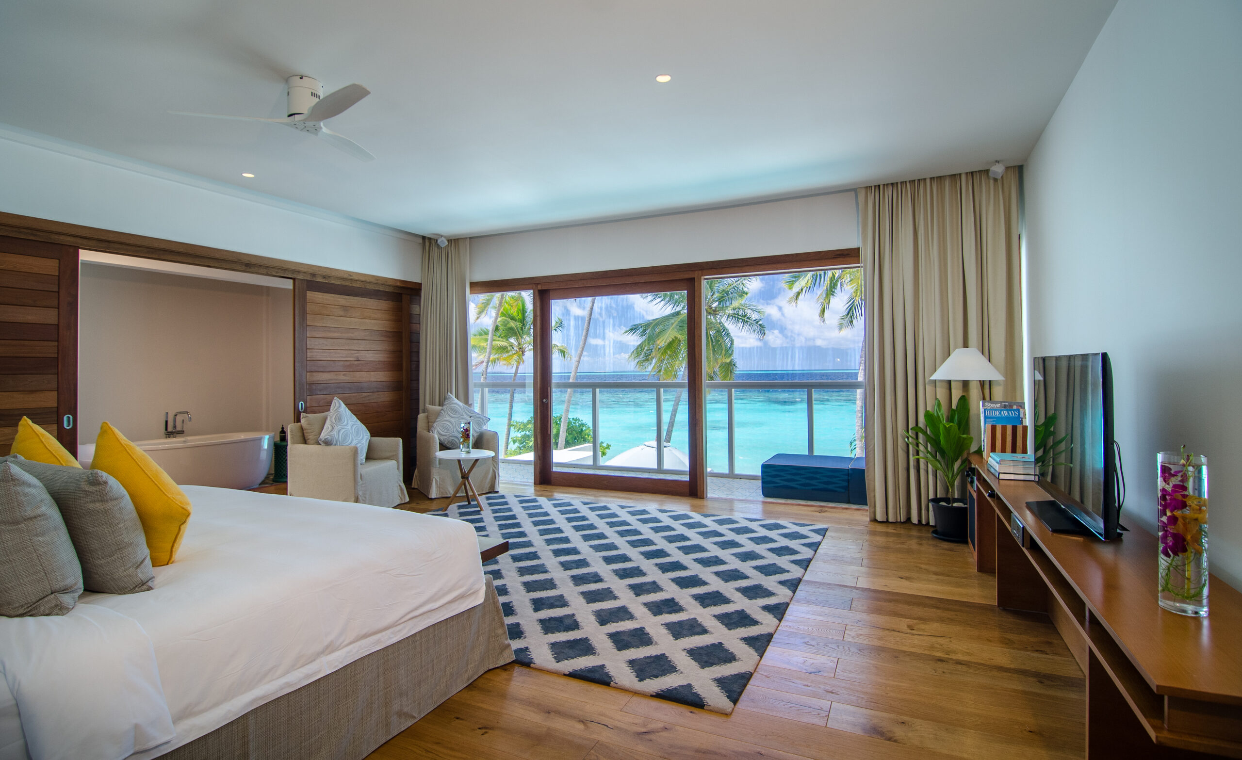 Amilla Maldives 8 Bedroom Residence Bedroom 1 scaled - AMILLA FUSHI